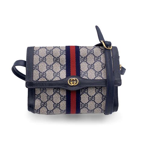 Gucci Borsa a Tracolla Vintage in Tela Col. Nero 